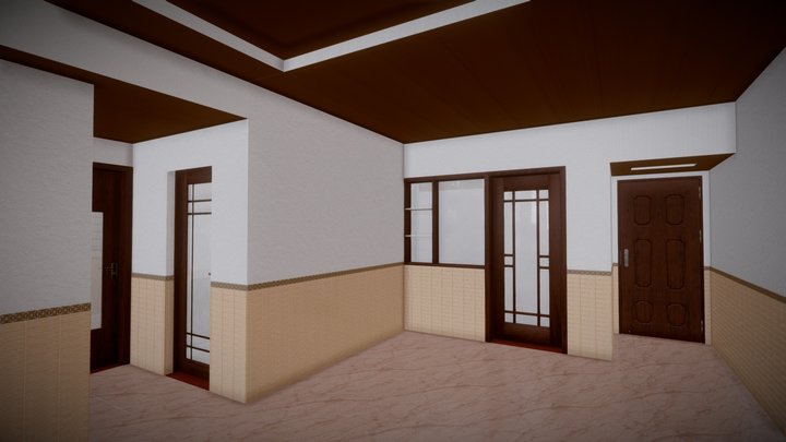 My Home without furnitures Demo – Kostenloses 3D-Modell STL