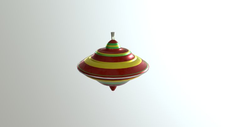 Soviet top 3D Model