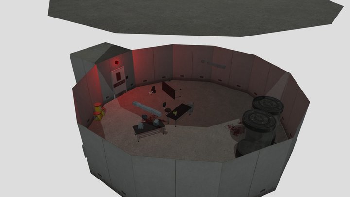 Simple Laboratory Scene (WIP) – Free 3D Model STL
