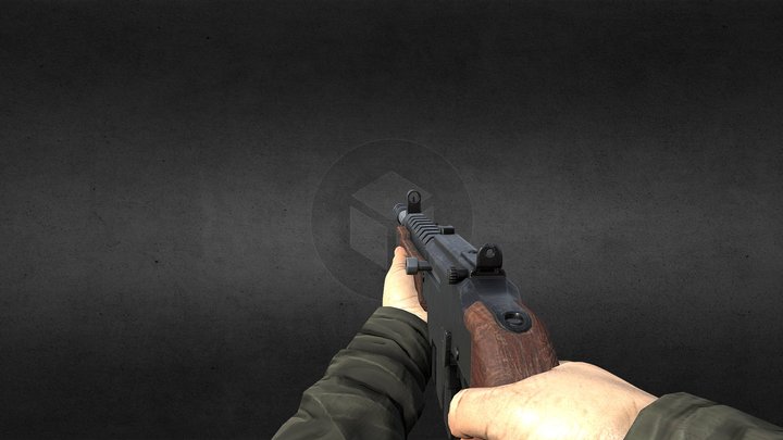 Rifle Animated – Gratis 3D-model STL
