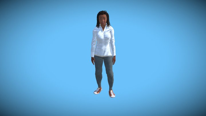 Texting While Standing_test 3D Model