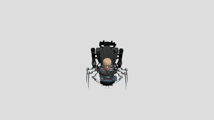 Small Scientist Toilet Full Model Upgrade 3D Model