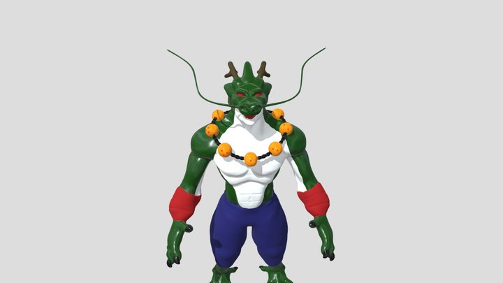 Garbossa Final Modelado Orgánico - Shenron 3D Model