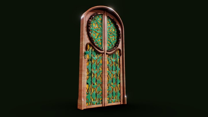 Mystic Door 3D Model