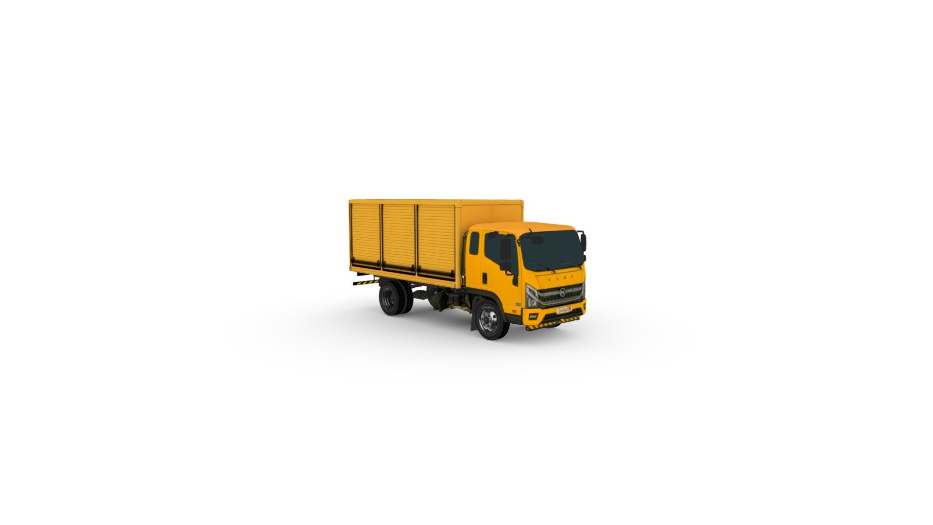 KAMA king cab beverage cargo — Sketchfab embed 3D viewer