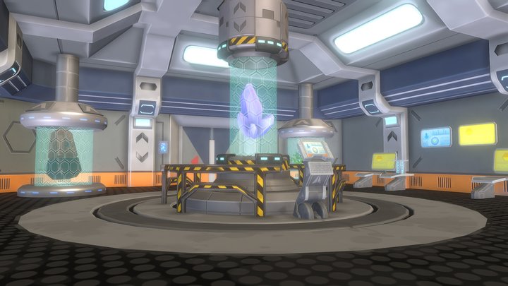Overwatch_laboratory 3D Model