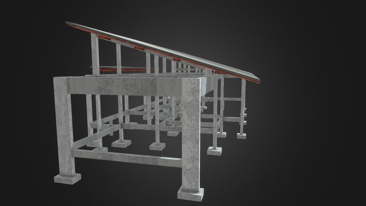 Projeto Estrutural - Residência Northon 3D Model