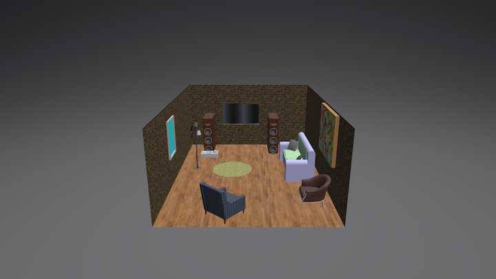 Practice Room 3D Model