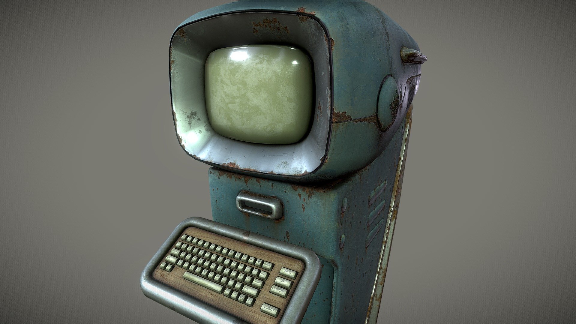 Terminal (Fallout 4) - 3D model by Wilin_Amaurea (@wilinamaurea) [55e427c]