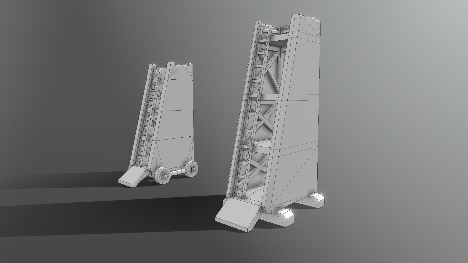 Siege tower for 3D printing