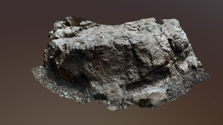 Rock 002 3D Model