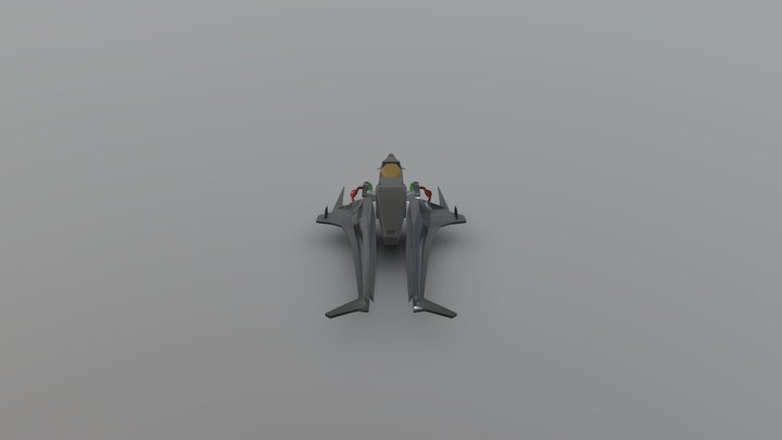Destiny 2 Sparrow Model 3D Model