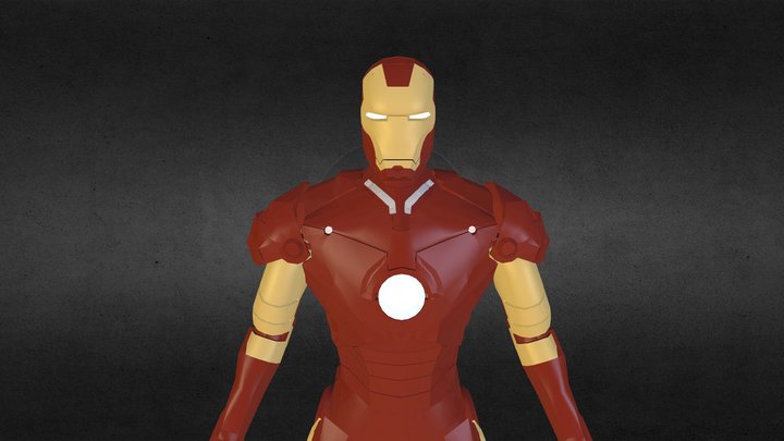 Iron Man MARK III 3D Model
