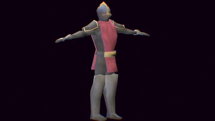 Soldier PSX 3D Model