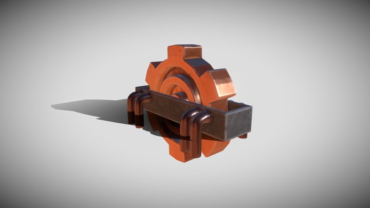Hell Gear - Gear 3D Model