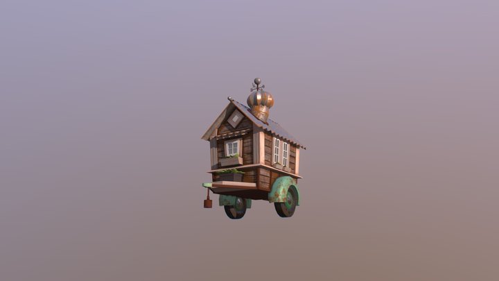 Cottage 04 3D Model