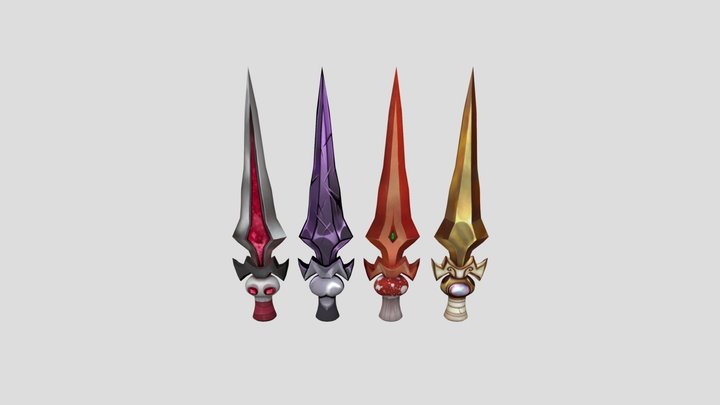 Daggers 3D Model