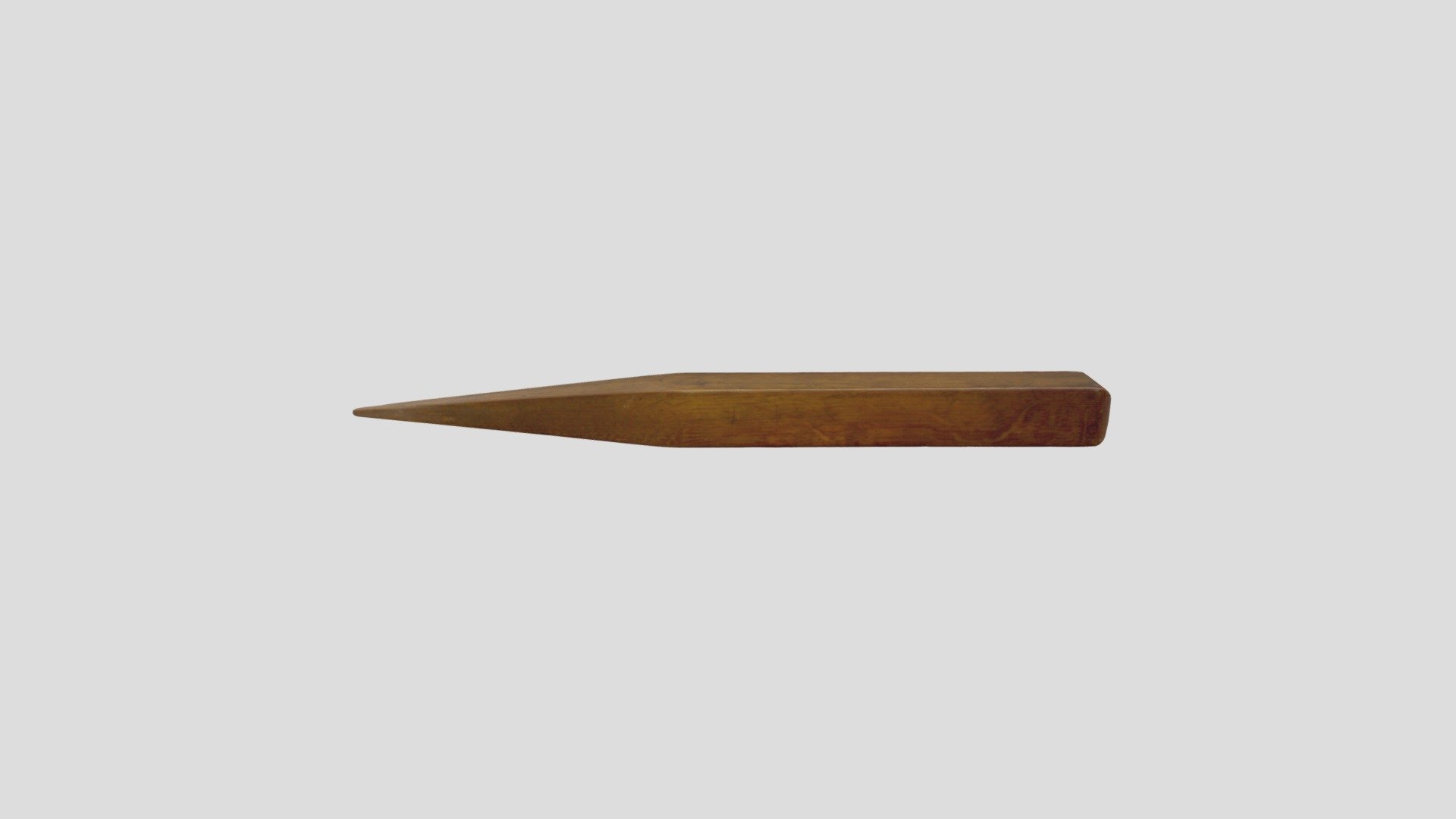 Wooden Stake from 1904 Worlds Fair — Sketchfab embed 3D viewer