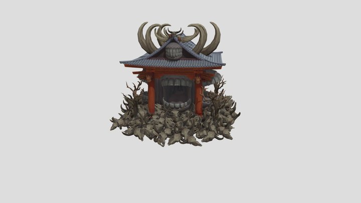 Malevolent Shrine V1 3D Model