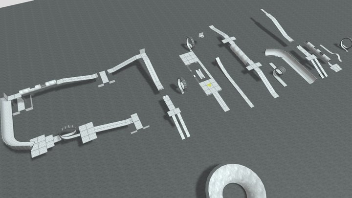 Loop Stunts 3D Model