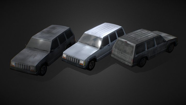 Car Off-Road (G-String Beta Style) 3D Model