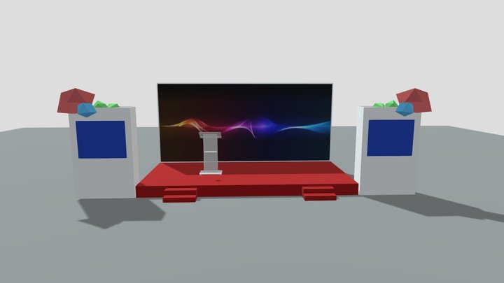 voye stage 3D Model