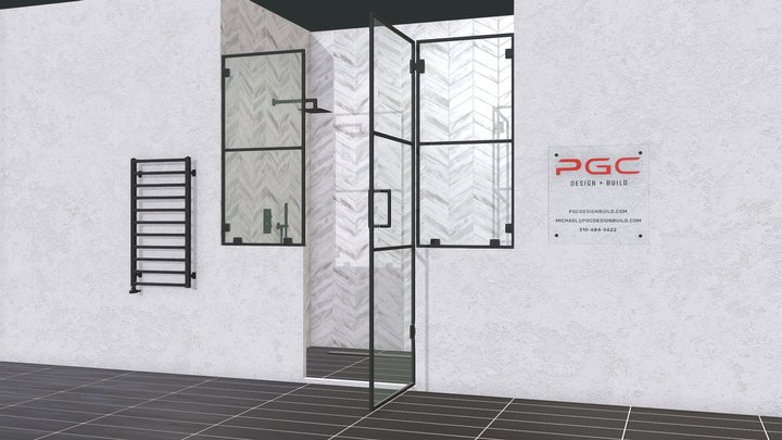 PGC Grits Shower 3D Model