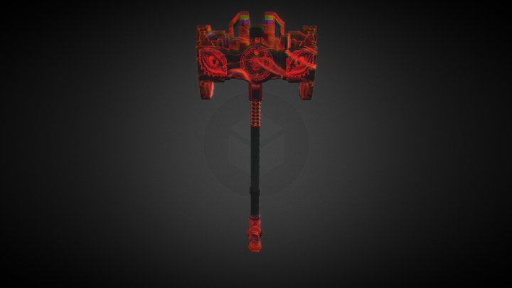 Dragon Hammer 3D Model