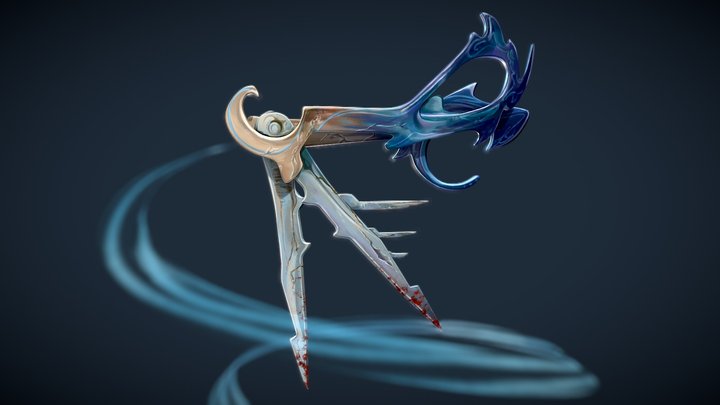 DAE Weaponcraft - Not So Magic Scissors 3D Model
