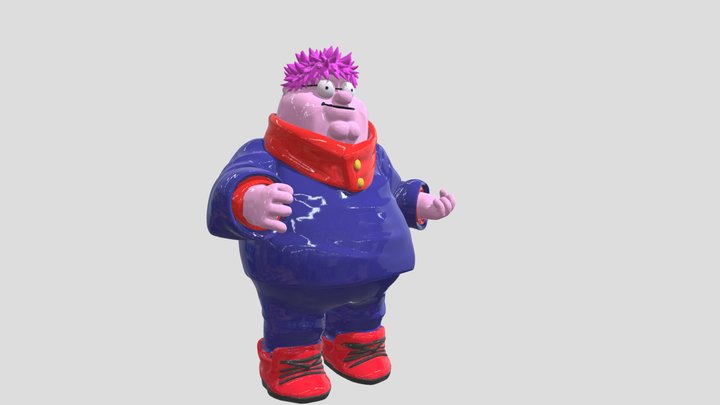 peter griffin jujutsu kaisen 3D Model