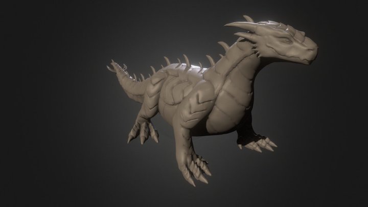 Kaiju-Rimentus (Not My Character) 3D Model
