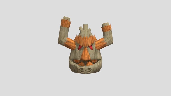 Crash Bandicoot Wrath Of Cortex - Rok-ko 3D Model