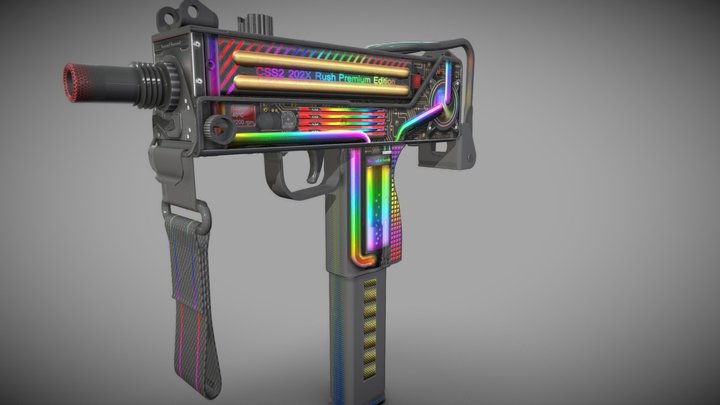 Mac10 | PCMR V2 3D Model