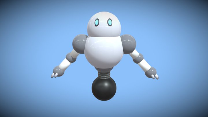My Little Robot 3D Model