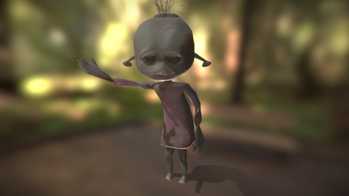 Fernette - DGTL12011: 3D Character Design 3D Model