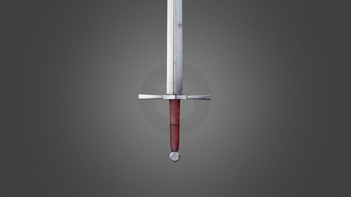 Medieval Short Sword 3D Model