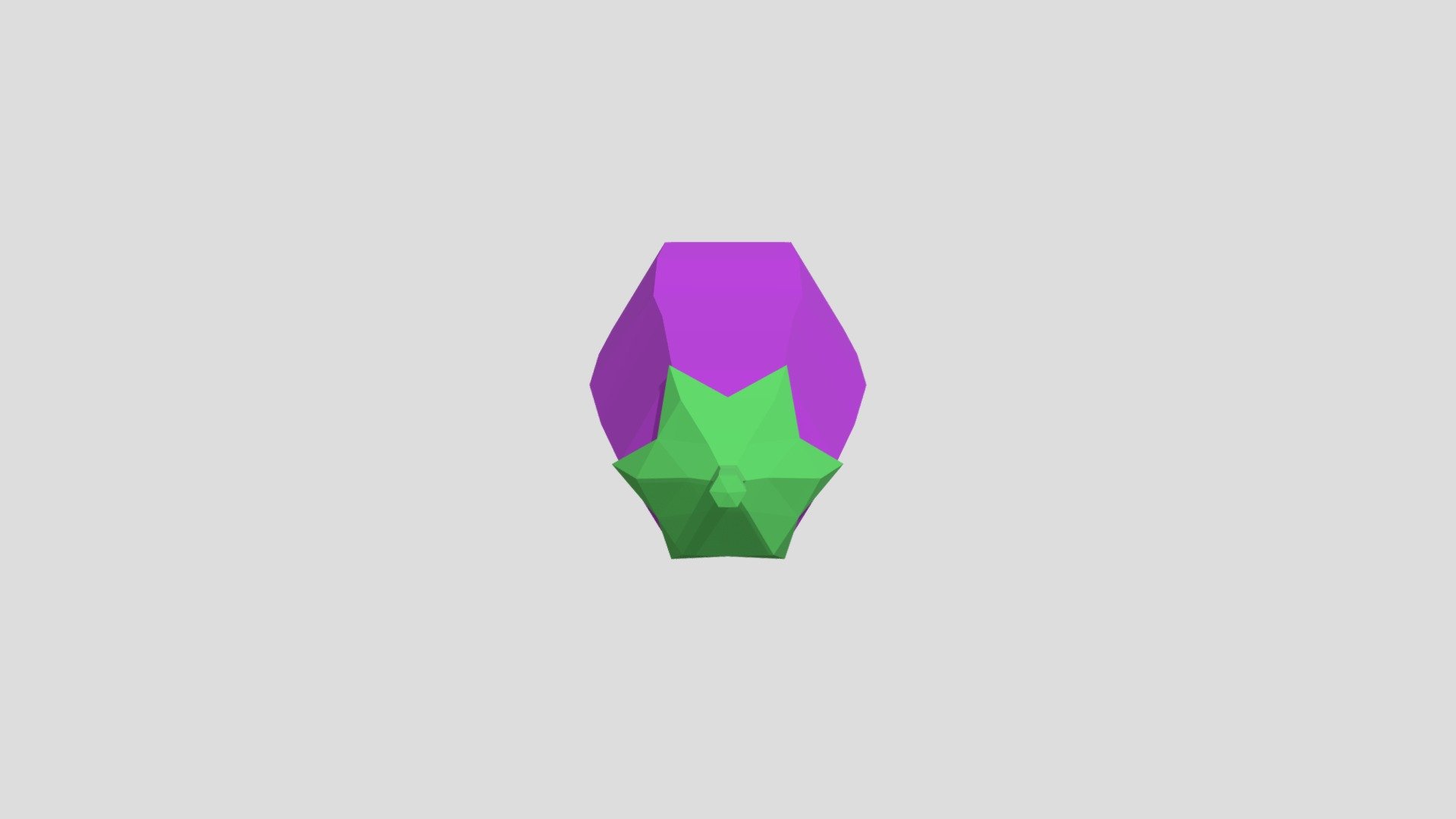 Eggplant from Poly by Google