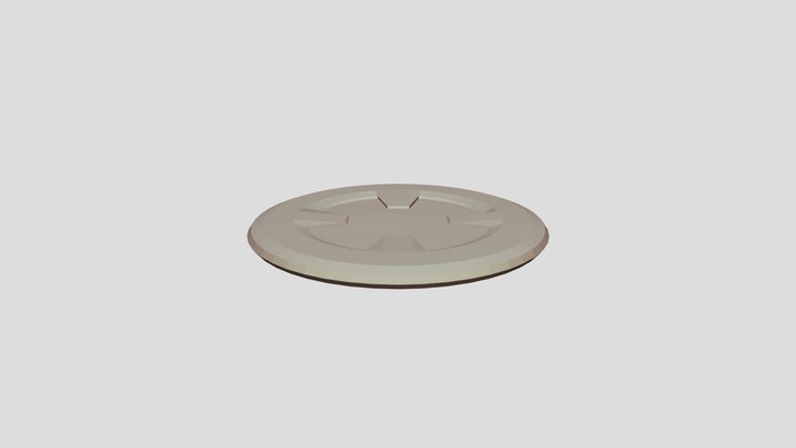 Futuristic light/platform thing 3D Model