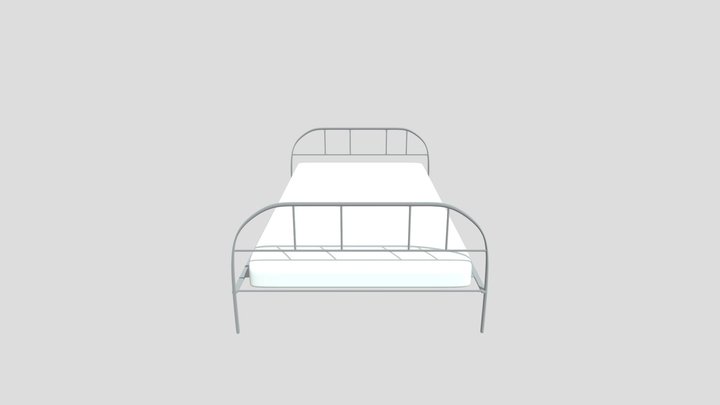 hospital bed 3D Model