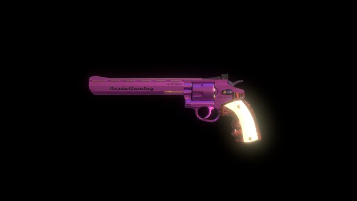 Revolver.44 3D Model