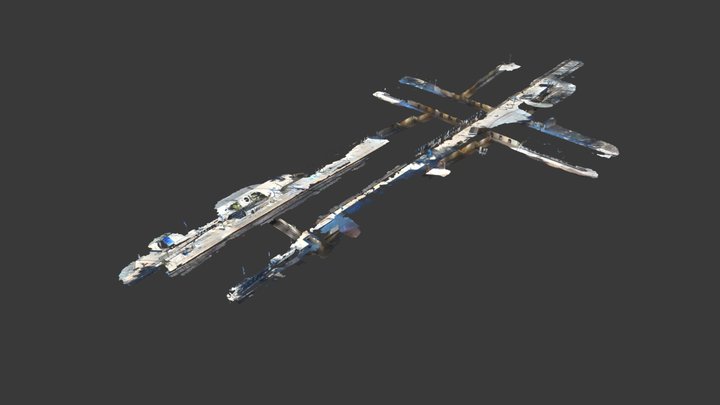 Caltrain Station 3D Model