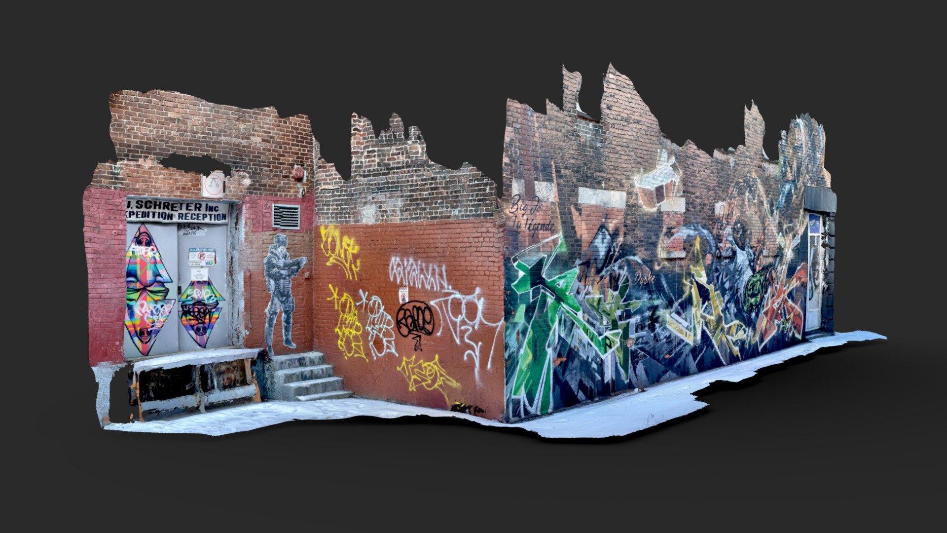 Day 21 - Mural, street art and tags