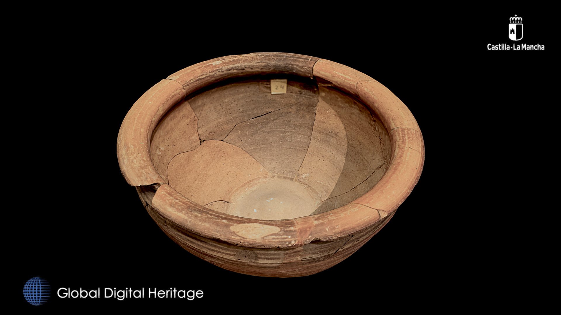 Iberian ceramic container, Castilla-La Mancha
