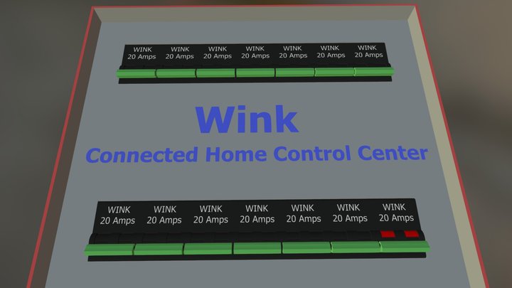 Wink Circuit Control Center 3D Model