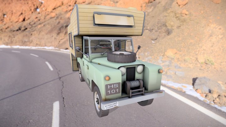 [TF2 HD] Camper Van Remade 3D Model