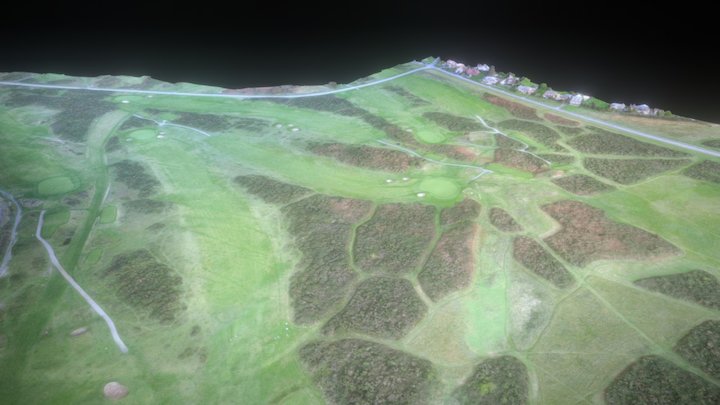 Golf Course 01 3D Model