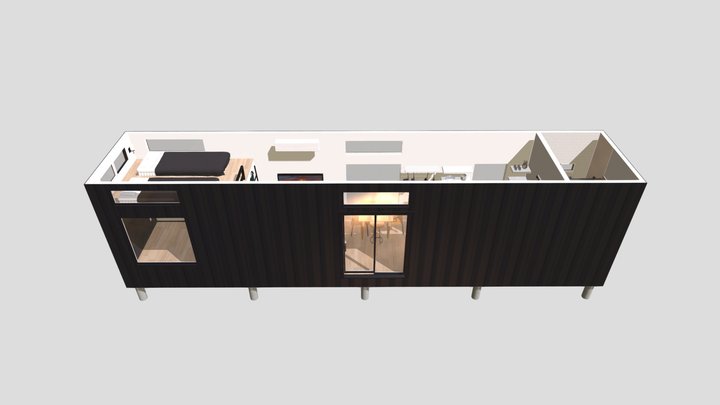 Container #2 3D Model