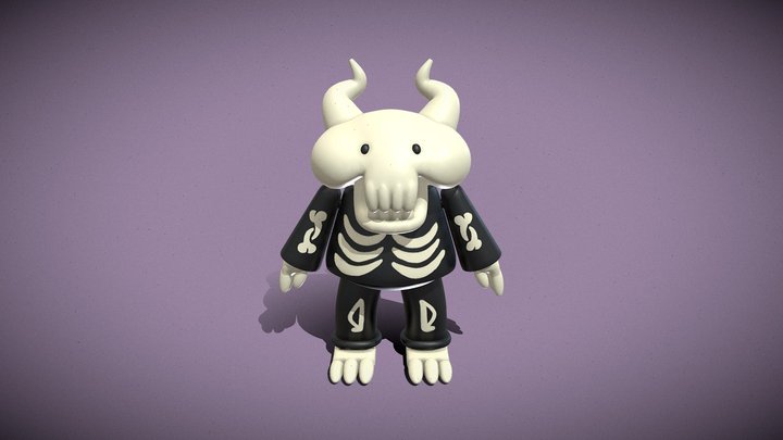 Skeleto 3D Model