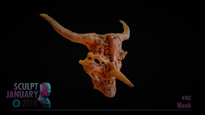 Mask – Modello 3D gratuito STL