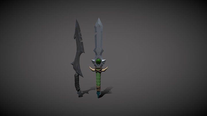 Vision & Cloaking Blade 3D Model